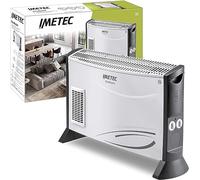 Imetec Imetec Eco Rapid Radiateur électrique 2000 W, technologie à faible consommation d'énergie, 4 modes de températures, thermostat d'ambiance, silencieux