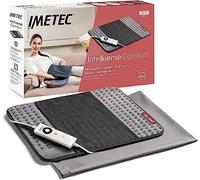 Imetec Intellisense Comfort, Coussin Chauffant comfort 35x40 cm - Soulage le Dos et les Jambes - 5 Températures, Tissu Micro Peluche, Sécurité Anti Surchauffe, Chauffage Rapide, Lavable en Machine