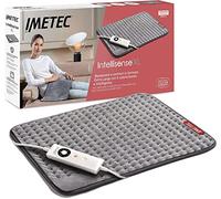 Imetec Intellisense XL, Coussin Chauffant Extra Large 38x50 cm - Soulage le Dos et les Jambes - 5 Températures, Tissu Micro Peluche, Sécurité Anti Surchauffe, Chauffage Rapide, Lavable en Machine