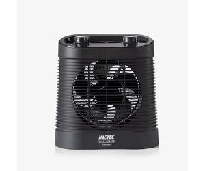 Imetec Silent Power Comfort Thermoventilateur silencieux et compact, 2100 W, 4 fonctions, thermostat d’ambiance et de sécurité, fonction antigel, avec poignée