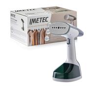 Imetec Steam Easy Comfort fer à repasser vertical 1 500 W, vapeur 25-30 g/min, prêt en 30 sec, réservoir 250 ml, léger, centrale vapeur verticale, pratique aussi bien en voyage