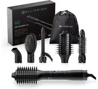 Imetec Style Expert Air Wonder 6In1,Brosse À Air Chaud,6 Accessoires,Technologie Ionique,Brosses Revêtues De Céramique Et D'Huile D'Argan,Sèche Et Donne Du Volume,Coup D'Air Froid,