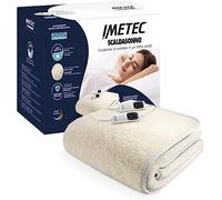 Surmatelas Chauffant - Imetec - 2 Places 100% Laine et Mérinos. 150 x 160 cm - Chauffage Rapide 6 Températures Température