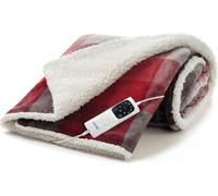 Imetec 16715 couverture et coussin chauffant Couverture chauffante 150 W Multicolore Velours