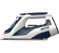 Imetec ZeroCalc Z1 2500, Fer à repasser avec technologie anticalcaire, semelle en acier inoxydable, 2200 W, technologie d'économie d'énergie fr, vapeur de bulles de vapeur fr 120 g