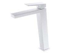 IMEX BDAR025-3BL Robinet de lavabo monocommande pour eau chaude et froide Série ART Blanc Mat