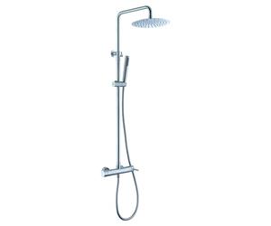 IMEX BDK034 MOSCU Conjunto De Ducha Monomando Acero S.316