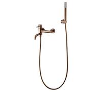 Imex BDM039-4ORC Robinet mitigeur de baignoire avec bec série Monza Or rose brossé