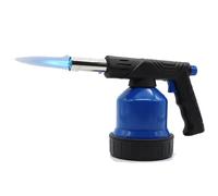 IMEX Brûleur à gaz - Chalumeau à souder professionnel avec allumage piézo et flamme réglable - Puissance de 2200 W - Idéal comme allume-barbecue, pour la cuisine, la soudure et le camping (brûleur à