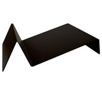 ImEx EL Zorro 10151 Support pour Bûche Design/bois de chauffage, triangulaire, 54 x 40 x 15 cm, noir