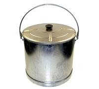 Imex El Zorro 10183 Seau droit renforcé avec couvercle 30,5 cm, diamètre 30 x 27 cm