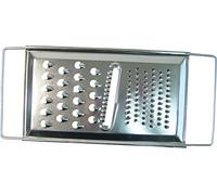 IMEX EL ZORRO 61305-Râpe Plate 3 usages en Acier Inoxydable 20 x 12 cm