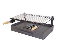 Imex El Zorro 71409 - Tiroir pour barbecue avec grille inox, 68 x 40 x 26 cm