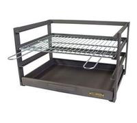 Imex el zorro 71471. 0 tiroir barbecue avec grille zinguée, noir, 46 x 41 x 35 cm Noir G