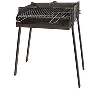 IMEX El Zorro Barbecue carré 71584 - Support paella - Noir - 50 x 40 x 75 cm