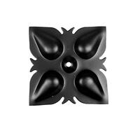 IMEX El Zorro 73800-a - Pack de 10 clou sur rosace avec trou, 110 x 100 mm