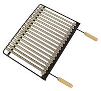 IMEX EL ZORRO - Grille Inoxydable 71 x 41 cm | Idéal pour Les barbecues dans Les espaces extérieurs