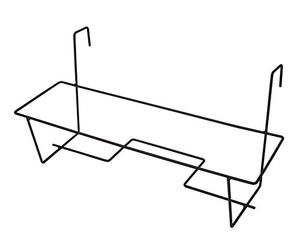 IMEX EL ZORRO Support pour jardinieres de Balcon forgée, Fer forgé, Noir 60x25x28 cm Noir