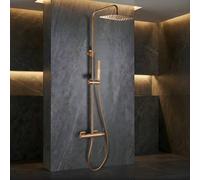 Imex Firenze Colonne de douche monocommande avec robinet et pommeau anticalcaire en laiton et acier inoxydable S.304 avec barre extensible