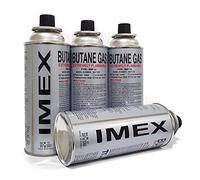 IMEX MSF-1a Lot de 16 cartouches de gaz butane de qualité supérieure pour réchaud de camping et plus encore 227 g