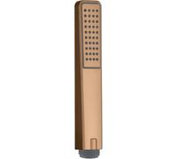 Imex - Pommeau de douche haute pression Or rose brossé | Pommeau de douche anti-calcaire effet pluie | Pièce de rechange originale produit IMEX | Manche ergonomique avec 1 position | Résistant à