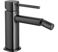Imex - Robinet Bidet noir | Robinet mitigeur bidet pour salle de bain | Robinet de bidet avec mélangeur d'eau chaude et froide | Installation facile | Série Toscane | Couleur Black Gun Metal