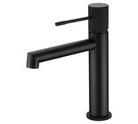 IMEX - Robinet de lavabo mitigeur de salle de bain - SÉRIE LINE Noir mat