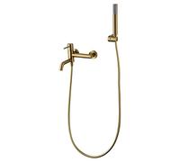 IMEX - Robinetterie salle de bain et douche, mitigeur de baignoire avec bec série Monza, or brossé - BDM039-4OC