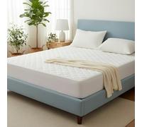 IMFAA Protège-matelas matelassé très profond et hypoallergénique - 2 places (137 x 190 + 30 cm)