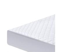 IMFAA Protège-matelas matelassé très profond et hypoallergénique - Sur-matelas extensible jusqu'à 30 cm de profondeur - Super king (182 x 200 + 30 cm)