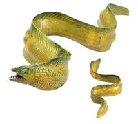imFreienawn Figures d'animaux 9x3x2 Plastique réaliste Eel Sea Animal Toys for Science Project & Cake Topper, Early Educational Creatures Sea Toys for Kids Toddlers Age 3 4 5