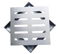 imFreienawn Grone de Drainage Grone de 12x12 Pouces épaississeurs épaissis en Acier Inoxydable Grille Drainage même Couvercle Drain Polyvalent en extérieur pour l'extérieur