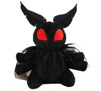 imFreienawn Mothman Plush, 9, 84 Pouces Red Eye Moth Pluce, Soft Funny Creepy Peluted Animaux, Ugly Dolls for Kids Halloween Birthday Party Favors Giftsmothmans