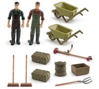 imFreienawn Toys de la Ferme 12pcs / Set Simulation britains Toys de Ferme