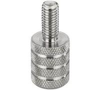 IMG StageLine MAC-70 Adaptateur fileté Filetage intérieur: 3/8 Filetage extérieur: M8 Argent