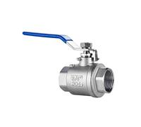 IMGASDCSD Adaptateur pour réservoir d'eau à Valve Connecteur Adaptateur de Robinet à tournant sphérique en Acier Inoxydable 304, Filetage mâle Femelle(Femalefemale Thread,3/4")
