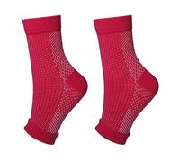 IMGASDCSD Chaussettes antidérapantes, Chaussettes de Pilates Ankle Support Compression Socks Copper Infused for Sports Multiple Sizes 2 Pcs(1pair-style3,S/M)