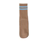 IMGASDCSD Chaussettes antidérapantes, Chaussettes de Pilates Women's Cotton Silicone Yoga Socks Multicolor Size 36-40(Coffee)