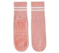 IMGASDCSD Chaussettes antidérapantes, Chaussettes de Pilates Yoga Socks for Women Cotton Multicolor Multiple Pairs(Pink,10Pairs)