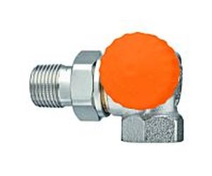 IMI Heimeier Valve thermostatique Eclipse 393402000 Winkeleck droite 1/2 ", bronze à canon