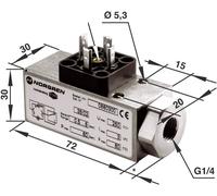 IMI NORGREN Pressostat pneumatique 0880300 G1/4 0.5 à 8 bar 1 inverseur (RT) 1 pc(s)