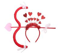 IMIKEYA 1 Ensemble Accessoires Pour Arcs Et Flèches Arc De Cupidon Saint Valentin Costume De Cupidon Pour La Saint-valentin Costume De Cupidon Pour Cosplay Nom Faire La Fête Abs Rouge