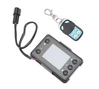 IMIKEYA 1 ensemble Contrôleur de Chauffage Appoint LCD pour Accessoire de Chauffage Auto avec Télécommande à Boutons Compatible Pratique et Étanche Installation Facile pour Voitures et