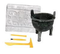 IMIKEYA 1 Ensemble Fouille Bronze pour Kit Éducatif Exploration Scientifique Outils de Creusement pour Garçons et Filles