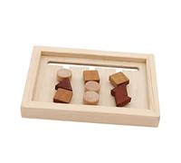 IMIKEYA 1 Ensemble Jeu de Puzzle Géométrique Apprentissage Précoce pour Formes Stimulation de Imagination et Développement des Compétences chez