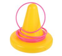 IMIKEYA 1 Ensemble Jeu de Toss Garçon Fille Accessoire de Formation Physique pour Activités Extérieures et Intérieures avec Cercles Colorés pour Écoles et Garçon Fille