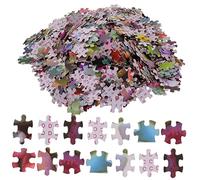 IMIKEYA 1 Ensemble Puzzle Jigsaw pour Garçon Fille Éducatif Cognitif de Apprentissage des Formes Motricité pour Développement des Compétences Sociales