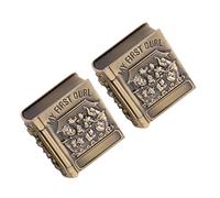 IMIKEYA 1 Paire Boîte à Souvenirs pour Dents de Lait Fœtaux Organisateur Élégant pour Garçon Fille Souvenir Coffre de Rangement pour Garçon Fille pour Célébrations Événements Spéciaux