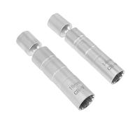 IMIKEYA 1 paire Douille de Bougie et Outil de Retrait pour Automobiles Résistante Corrosion et Pratique Design Ergonomique et Accessoire de Réparation Auto