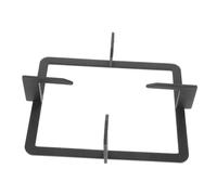IMIKEYA 1 Pc Support De Cuisinière à Gaz Grille Non Cuisinière à Gaz à Induction Brûleur à Pot à D'intérieur Bloc Tasses Propane Poubelle Blanche Osier Air Black Fonte